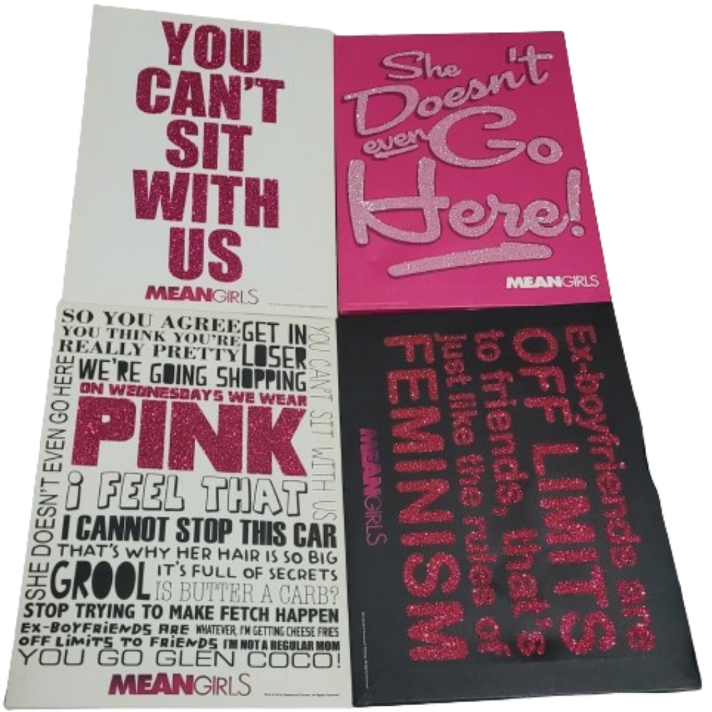 • mean girls wall art •